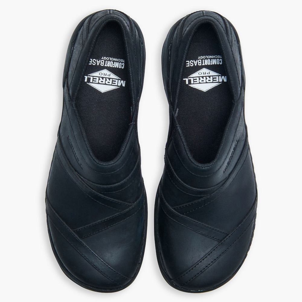 Merrell Descuento Merrell Encore 2 Moc AC PRO Tenis de Seguridad Para Mujer Negros